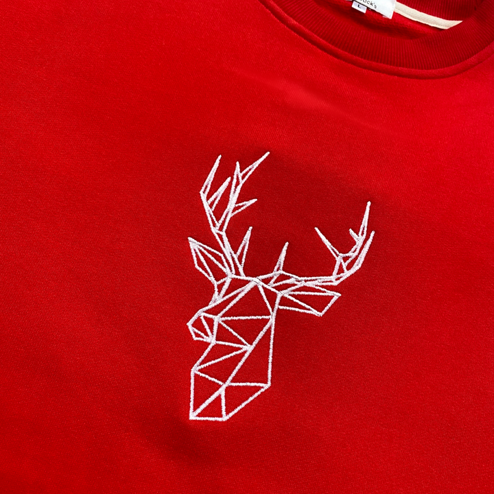 Men's Christmas Jumper - Festive Stag