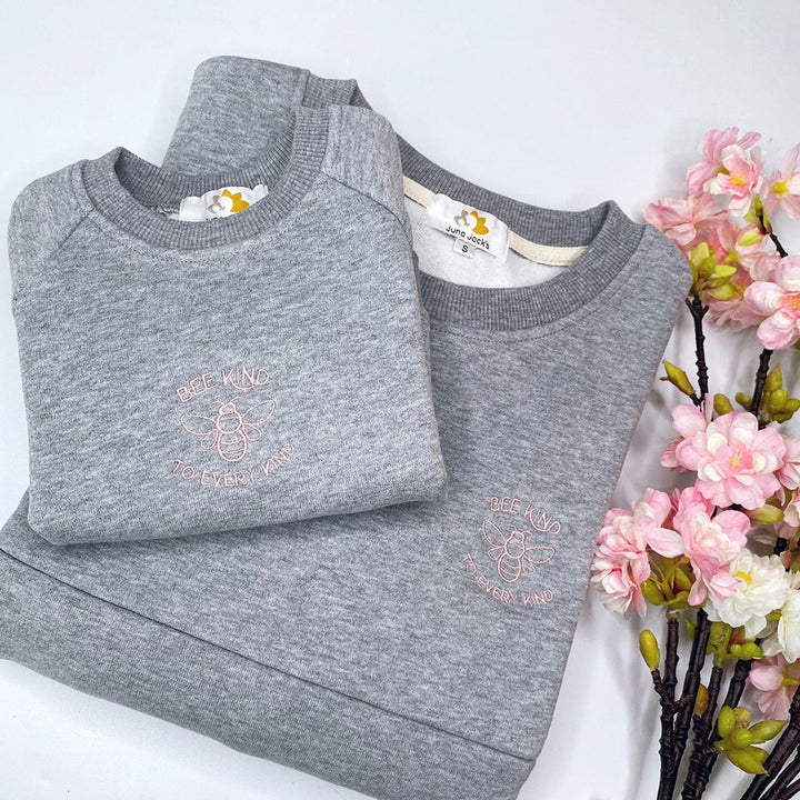 ‘BEE KIND’ Baby/Child Twinning Sweatshirt