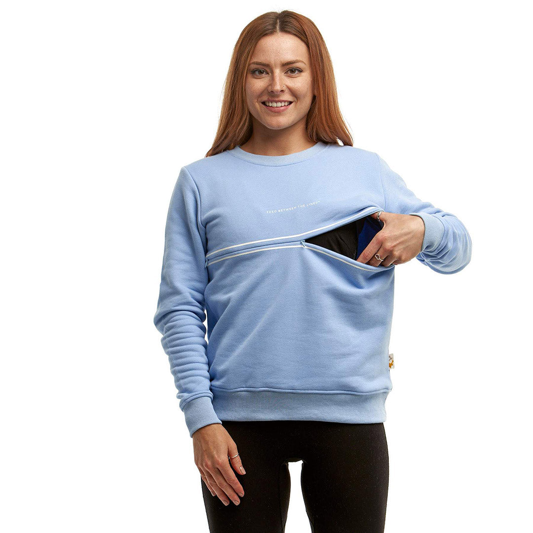 The ‘FEED BETWEEN THE LINES™’ Nursing Sweatshirt