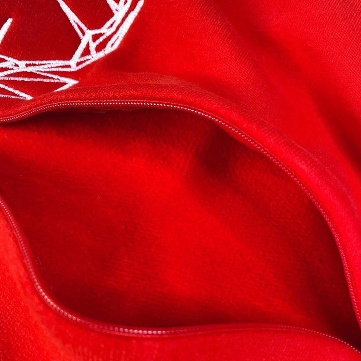 Mumma's Breastfeeding Friendly Christmas Jumper - Festive Zip Through Stag