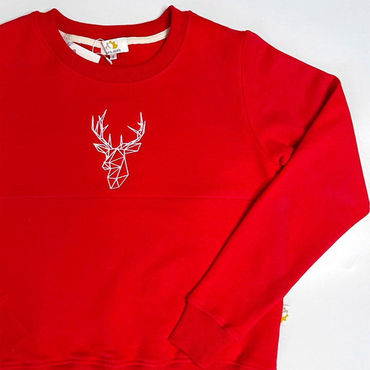 Mumma's Breastfeeding Friendly Christmas Jumper - Festive Stag