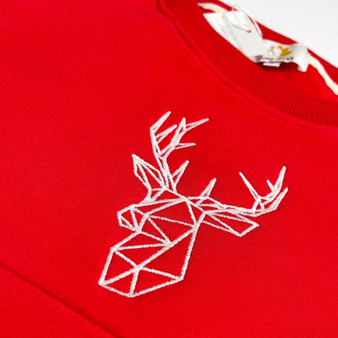 Mumma's Breastfeeding Friendly Christmas Jumper - Festive Stag