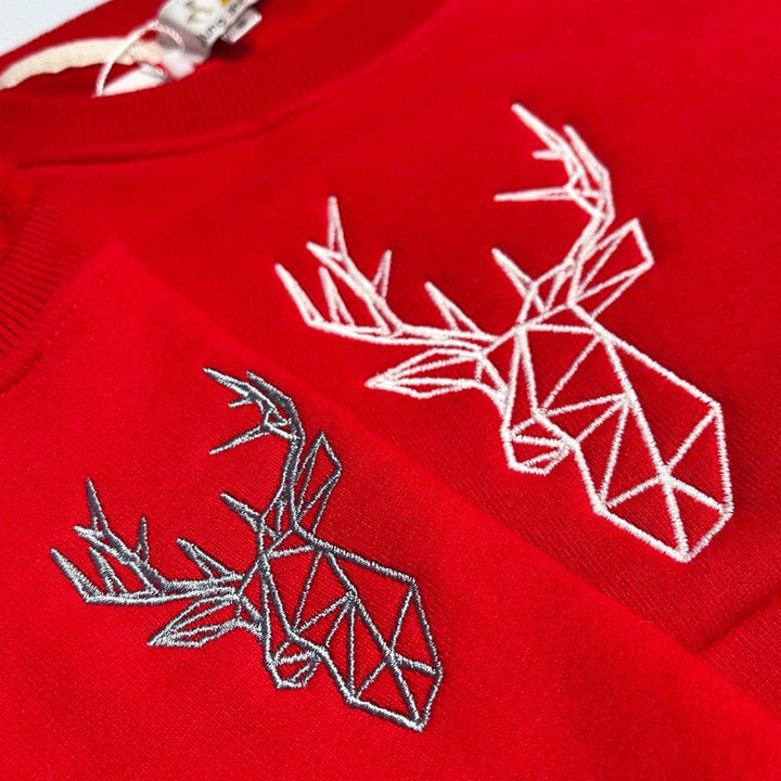 Men's Christmas Jumper - Festive Stag