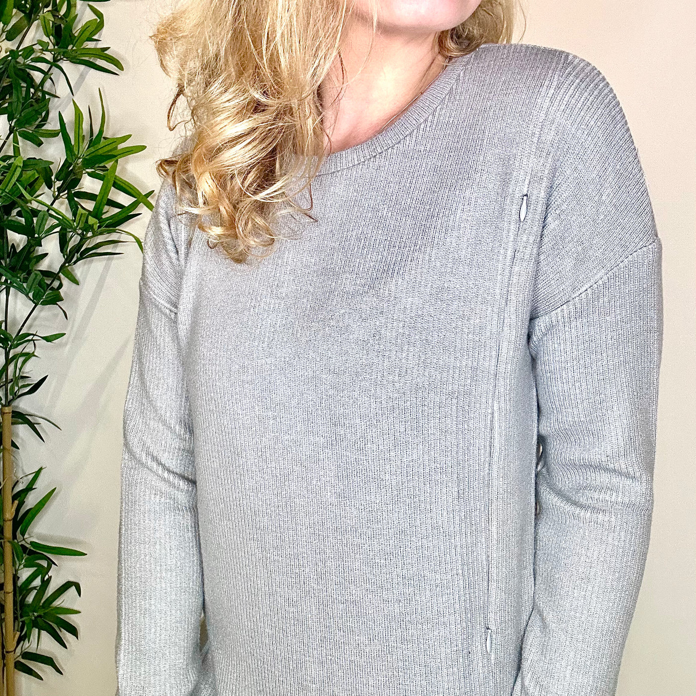 The Sophia Soft Knit Breastfeeding Jumper Juno Jack s Limited