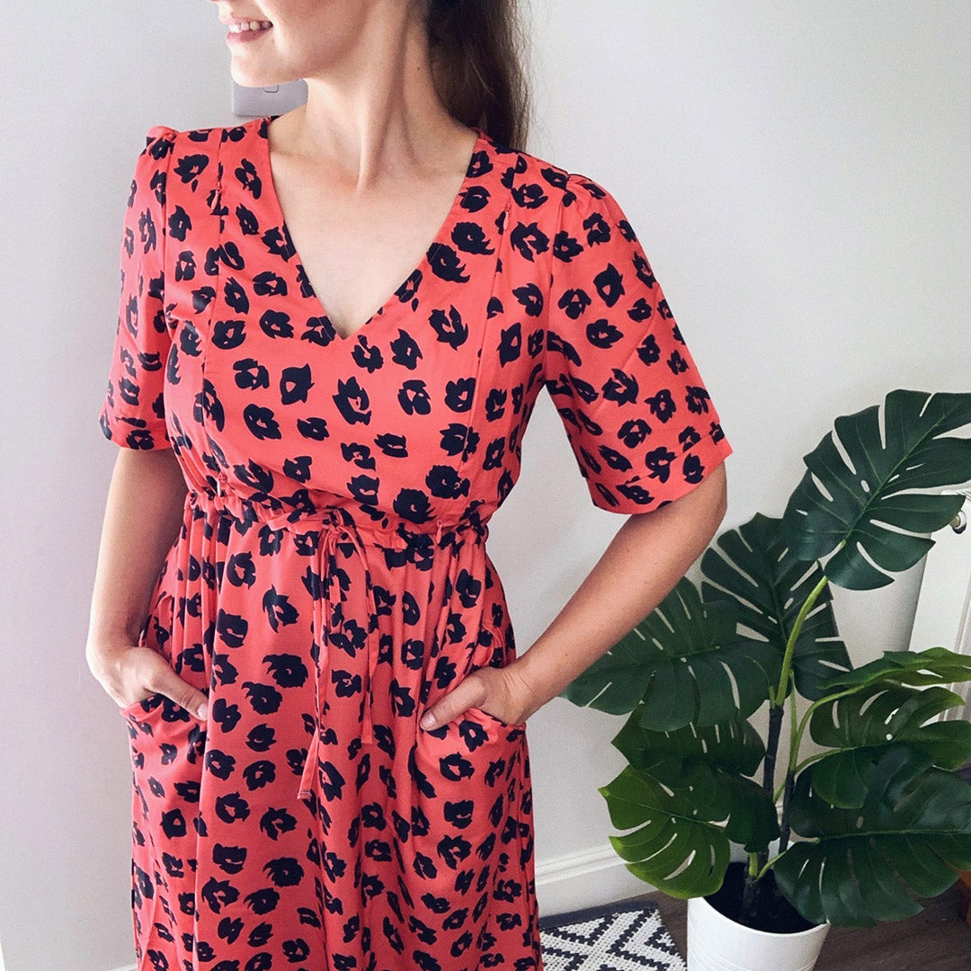 The Mila Breastfeeding Dress Juno Jack's Limited The Mila Breastfeeding Dress Juno Jack's Limited
