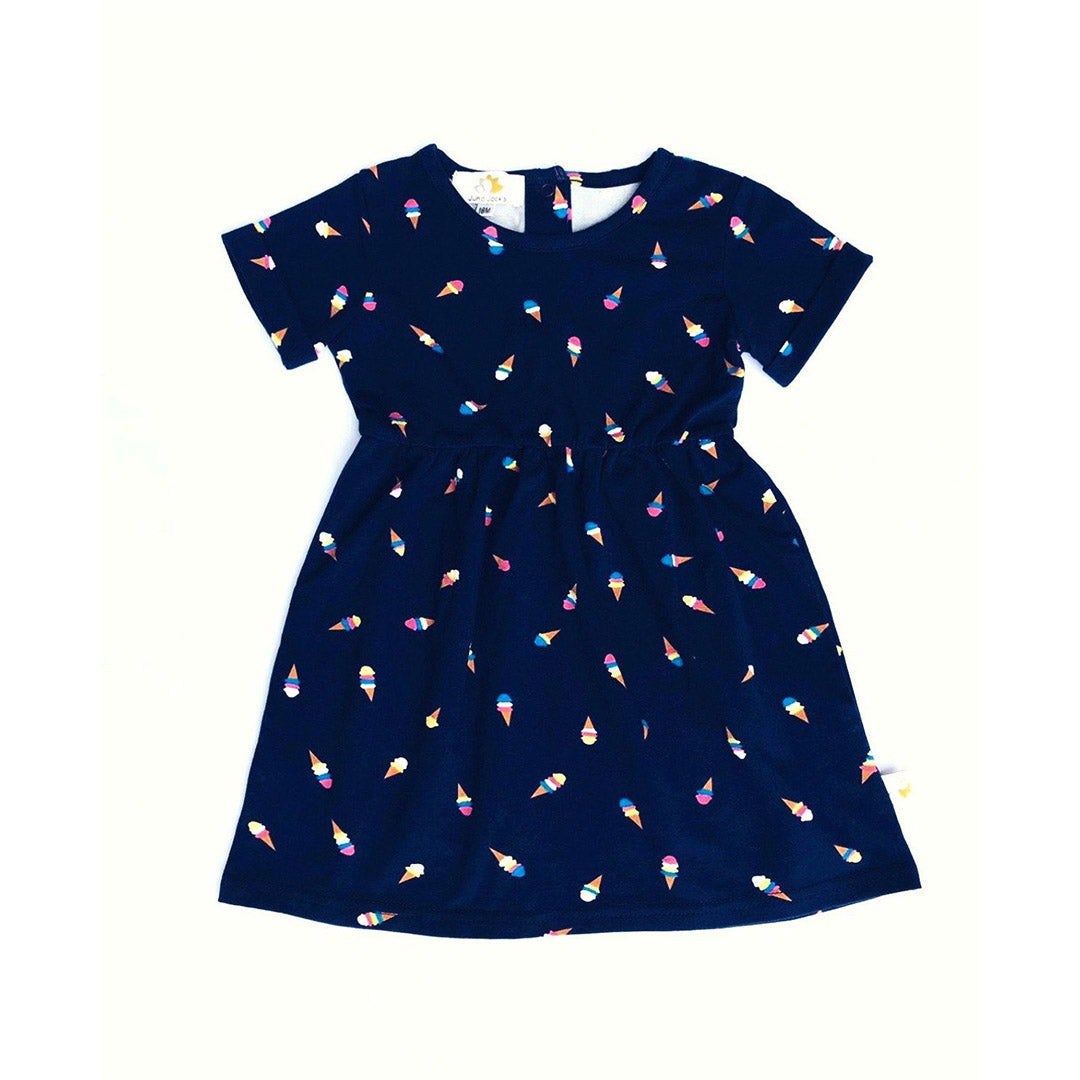 The Izzy Baby/Child Twinning Dress – Ice Cream Print