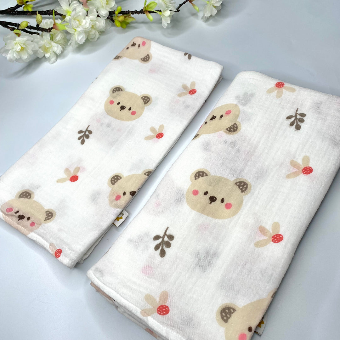 Juno Jack's Cute Cub Swaddle XL Muslin - 100% Organic Cotton